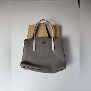 Coach Colorblocked Charlie Carryall purse Damage